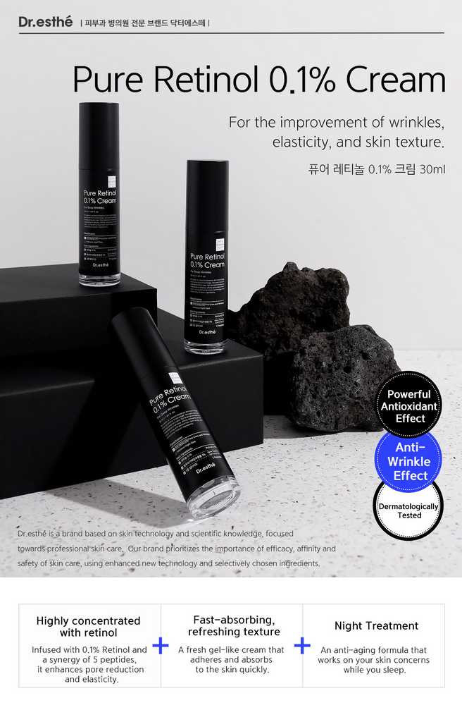 Dr. Esthe Pure Retinol 0.1% Cream