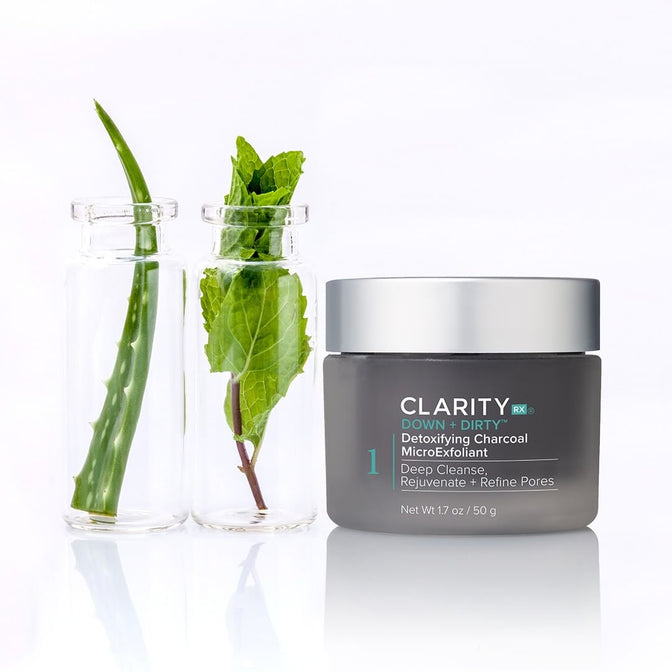 ClarityRx Down + Dirty Detoxifying Charcoal MicroExfoliant - 1.7oz
