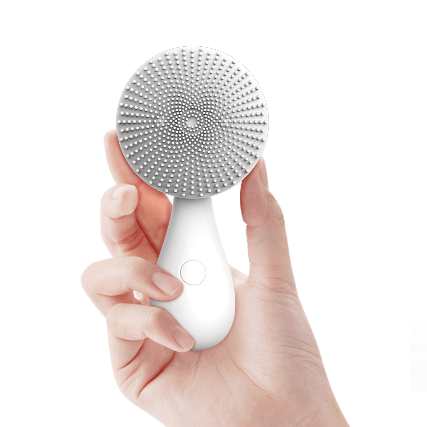 ZAQ TARA Sonic Vibrating Magnetic Beads Silicone Facial Cleansing Brush