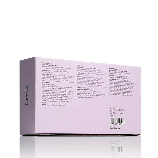 ClarityRx Age Reversal Kit Refresh, Restore & Reverse