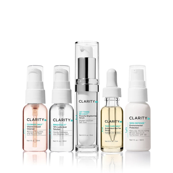 ClarityRx Power Brightening Kit Illuminate, Exfoliate & Brighten