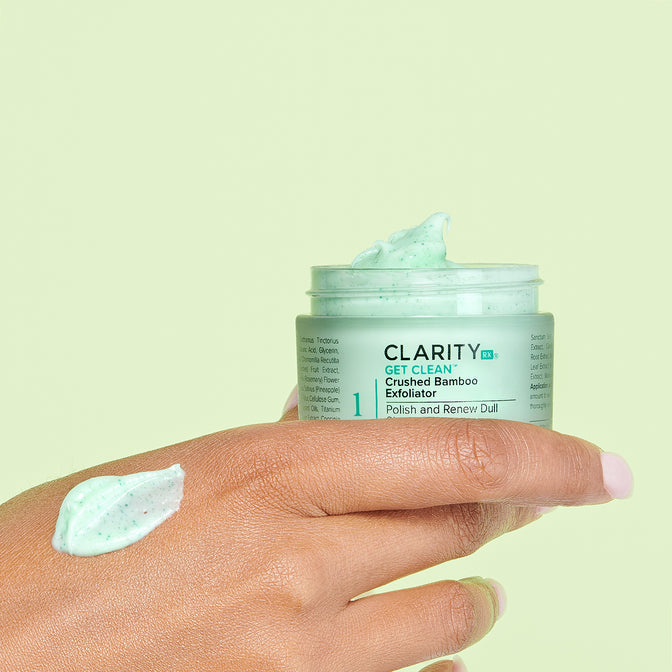 ClarityRx Get Clean Crushed Bamboo Exfoliator - 1.7oz