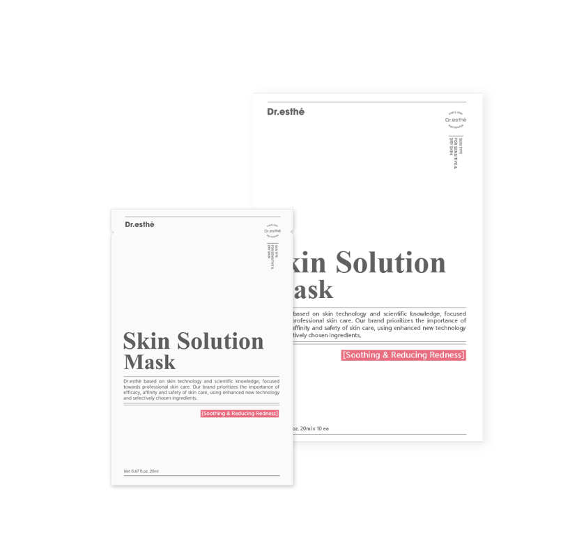 Dr. Esthe Skin Solutions Mask - 5 Piece