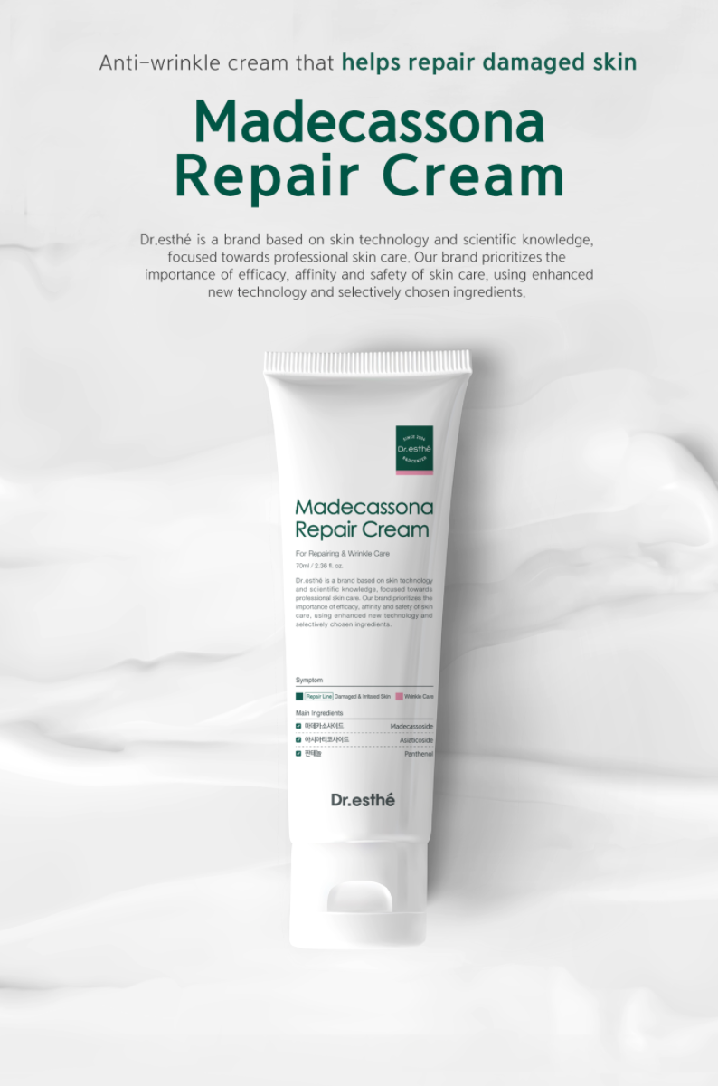 Dr Esthe Madecassona Repair Cream - 70ml