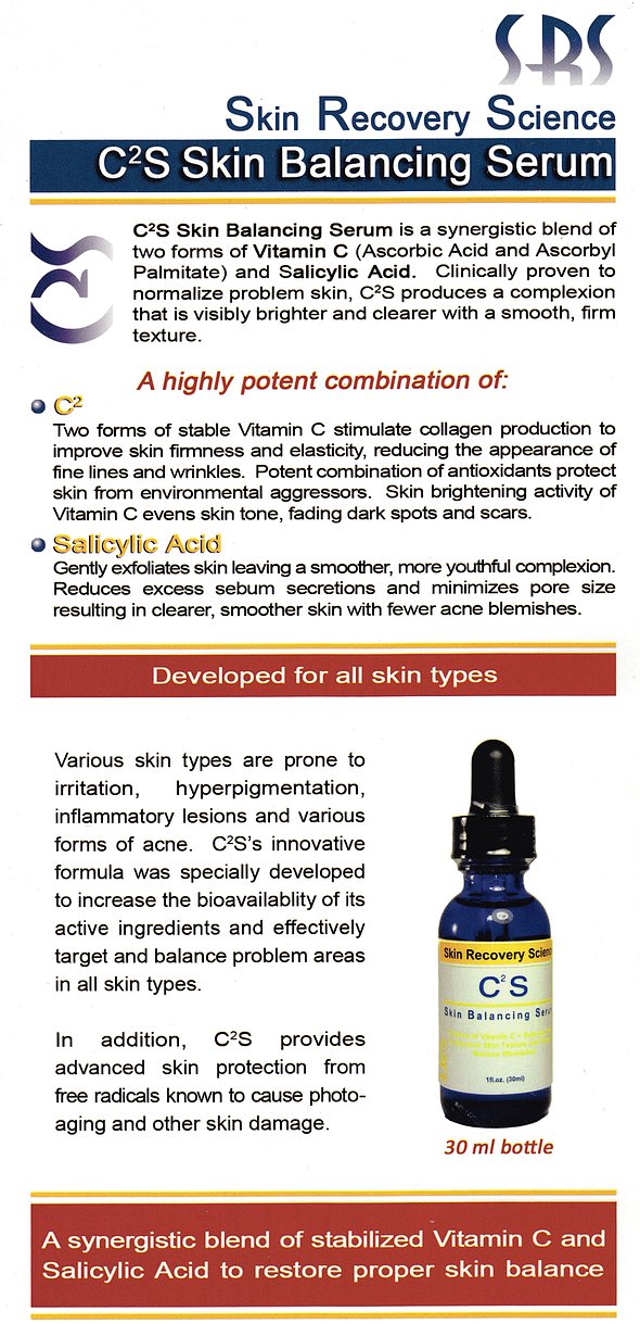 Save Our Skin (formerly Skin Recovery Science) C2S Skin Balancing Serum