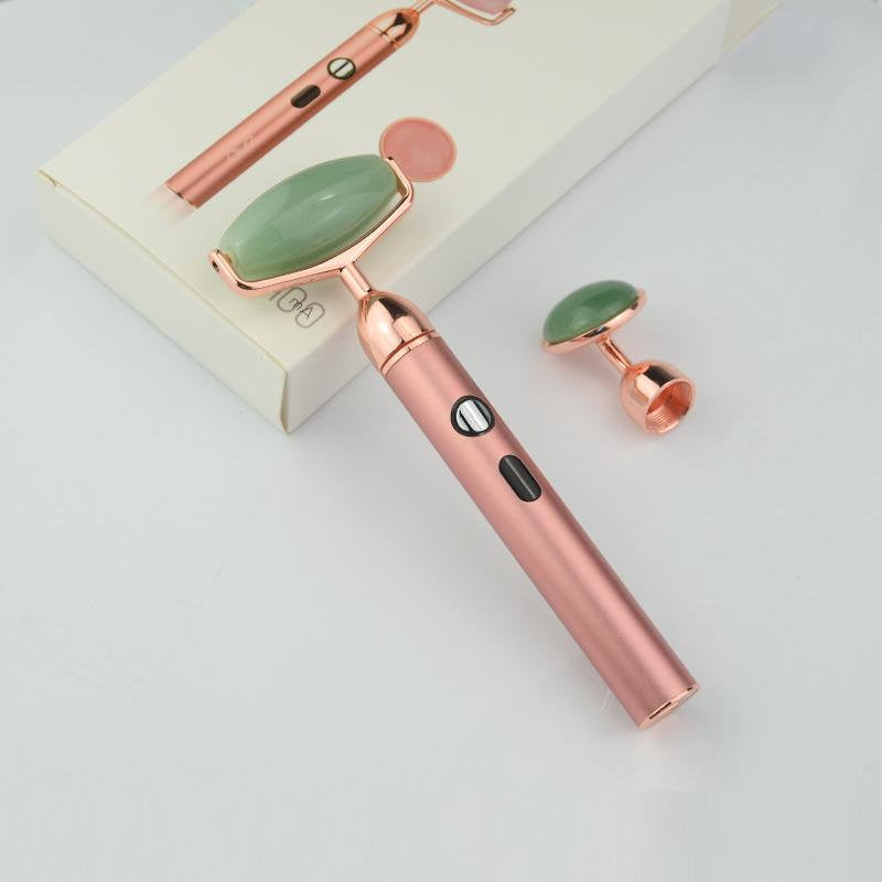ZAQ USB Rechargeable Vibrating Changeable Face Rollers - 3 speed