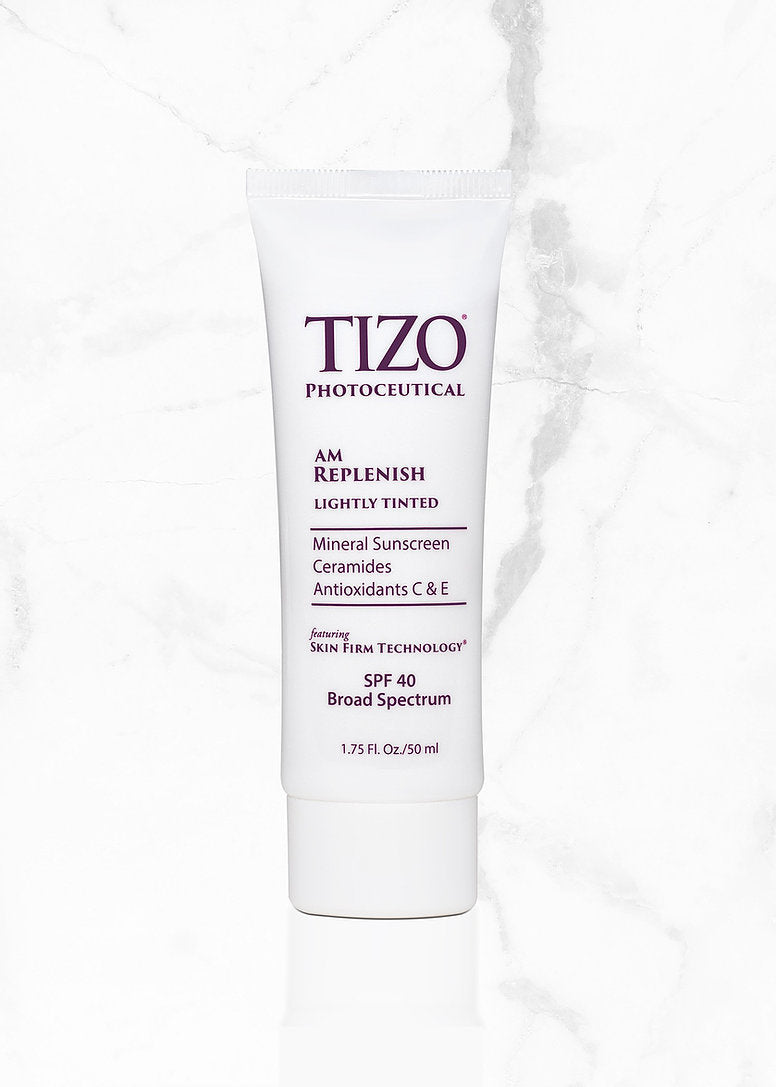 TIZO AM Replenish Lightly Tinted SPF 40