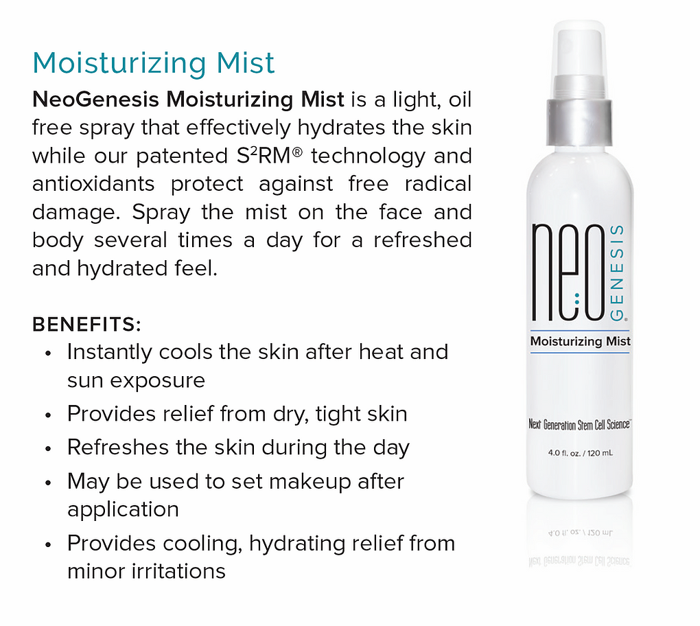 NeoGenesis Moisturizing Mist - 120ml