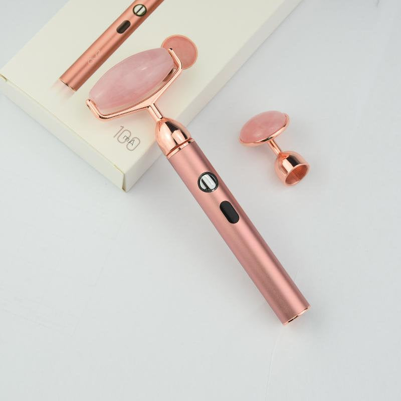 ZAQ USB Rechargeable Vibrating Changeable Face Rollers - 3 speed