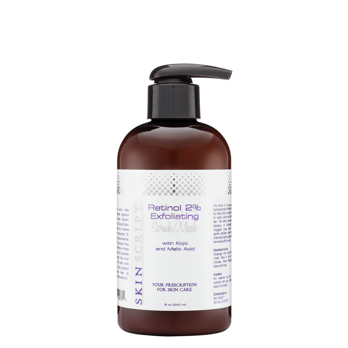 Skin Script Rx Retinol 2% Exfoliating Scrub/Mask