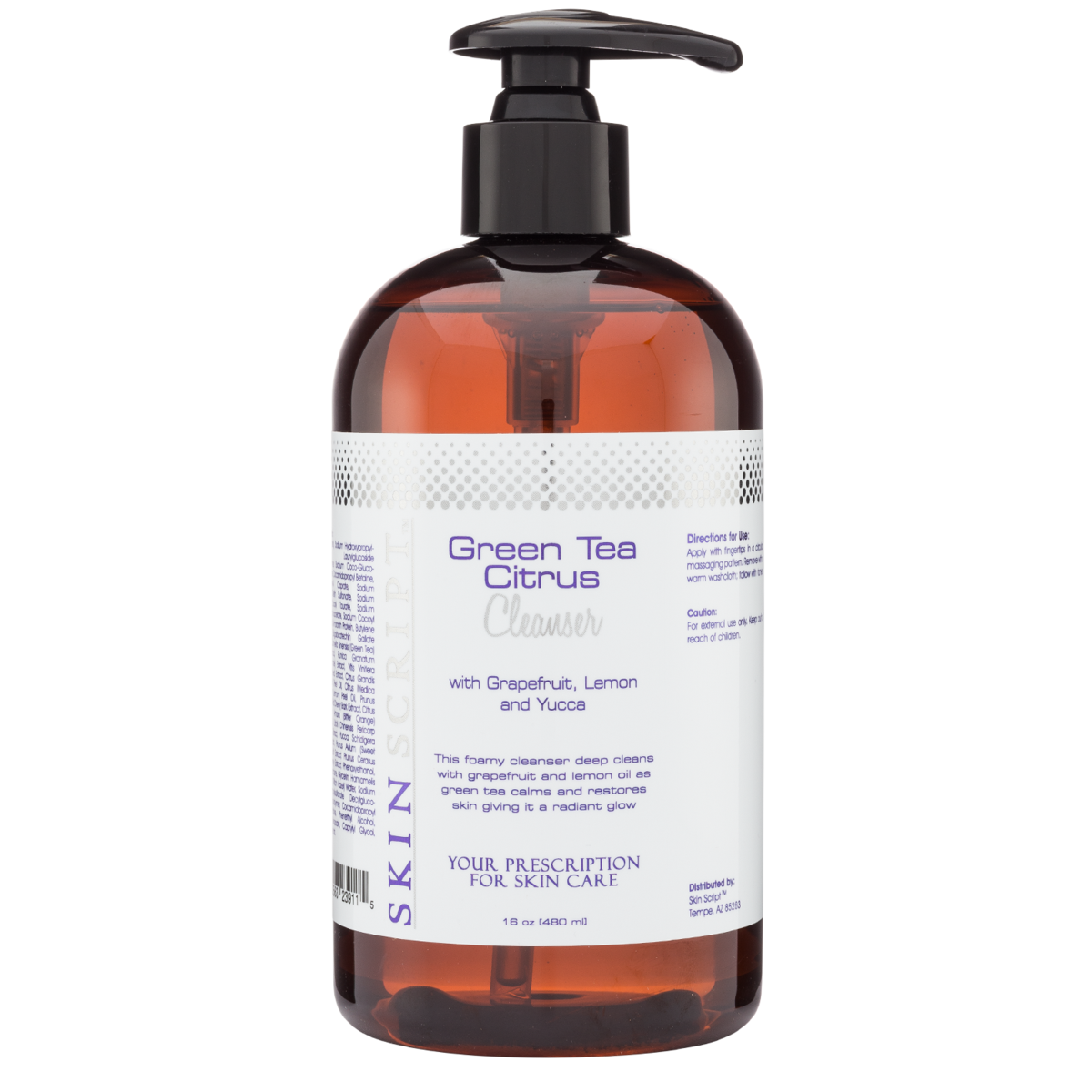 Skin Script Rx Green Tea Citrus Cleanser