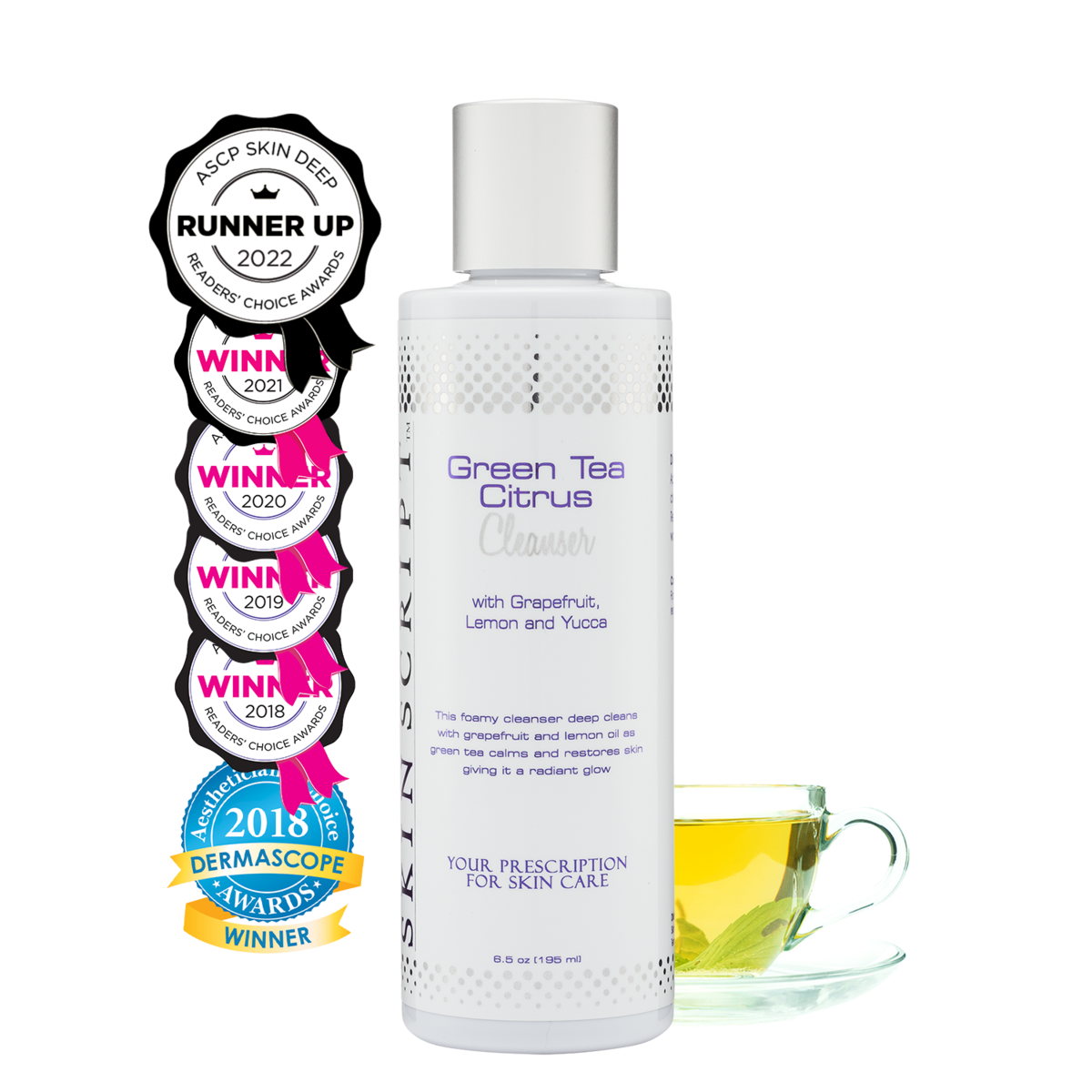 Skin Script Rx Green Tea Citrus Cleanser