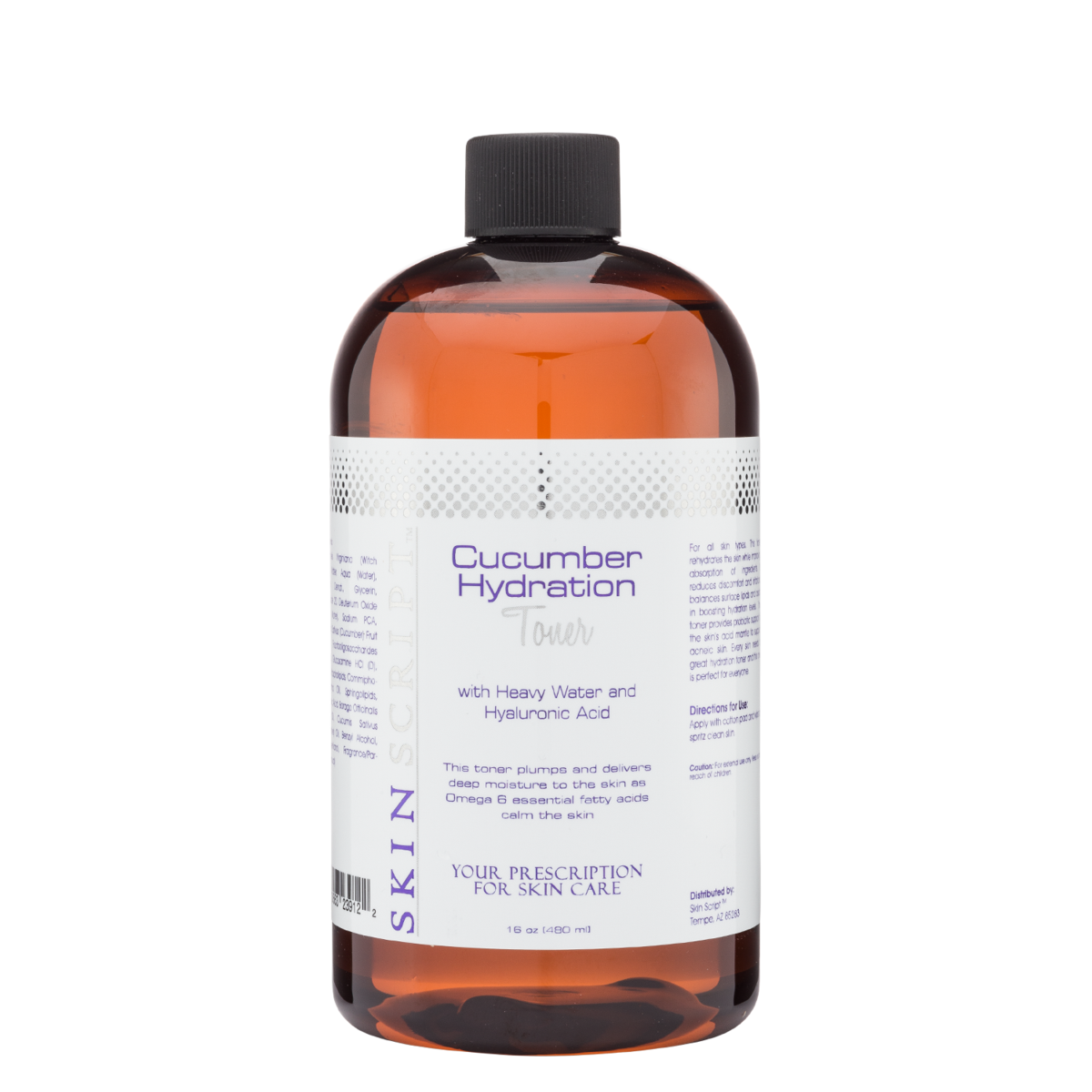 Skin Script Rx Cucumber Hydration Toner