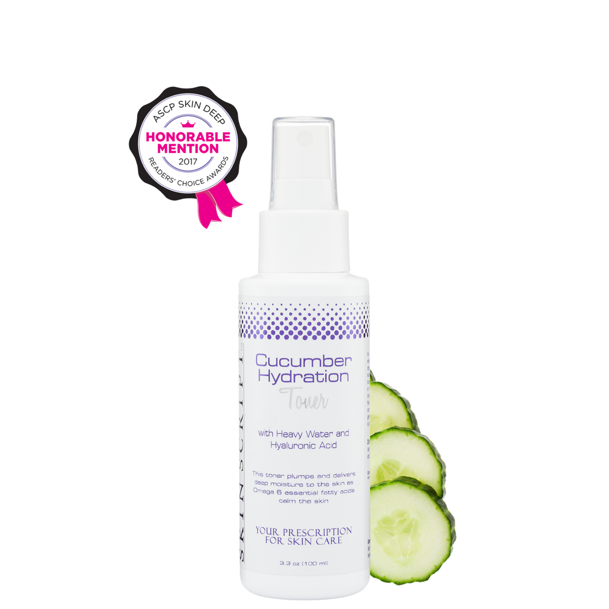 Skin Script Rx Cucumber Hydration Toner