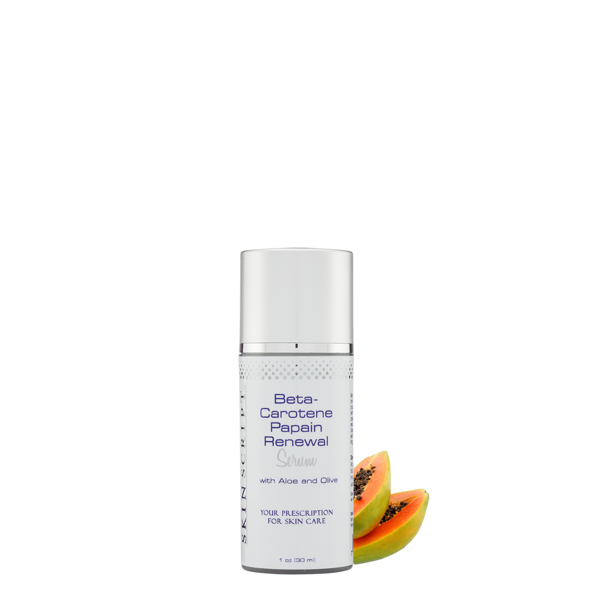 Skin Script Rx Beta-Carotene Papain Renewal Serum