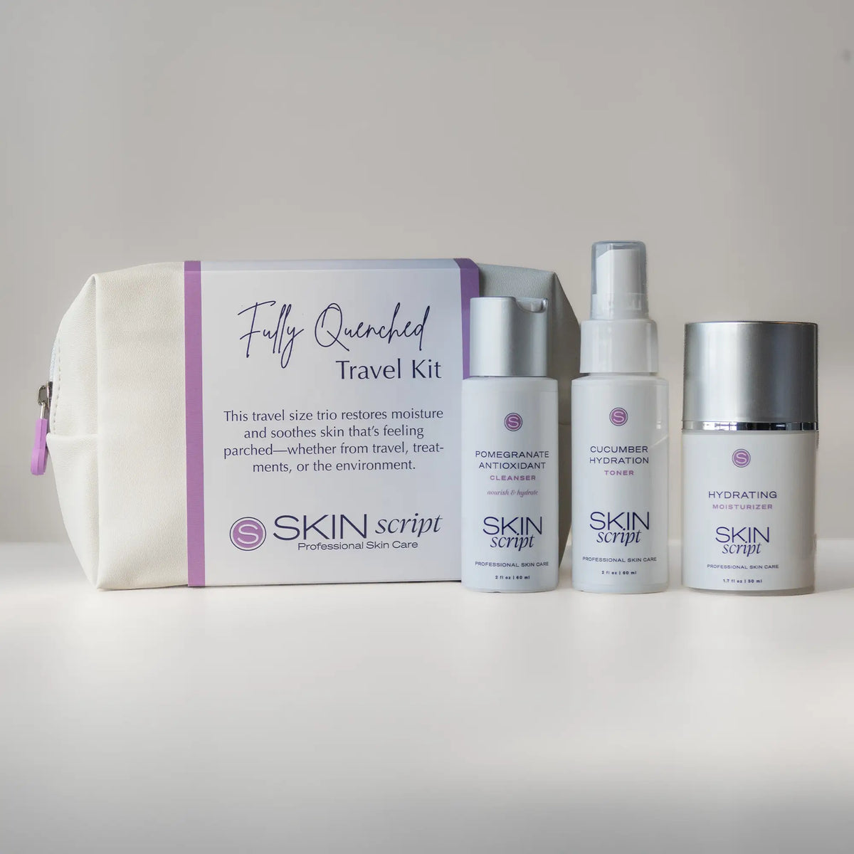 Skin Script Rx Fully Quenched Travel Kit