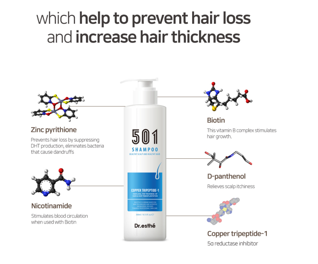 Dr. Esthé 501 Hair Growth Shampoo