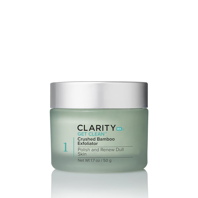 ClarityRx Get Clean Crushed Bamboo Exfoliator - 1.7oz
