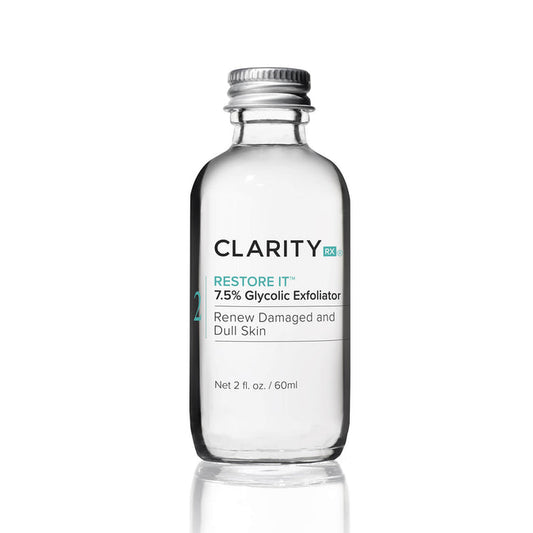 ClarityRx Restore It 7.5% Glycolic Exfoliator - 2oz