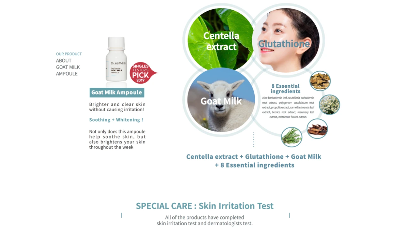 Dr. Esthé Goat Milk Peel Treatment - 4 Week System