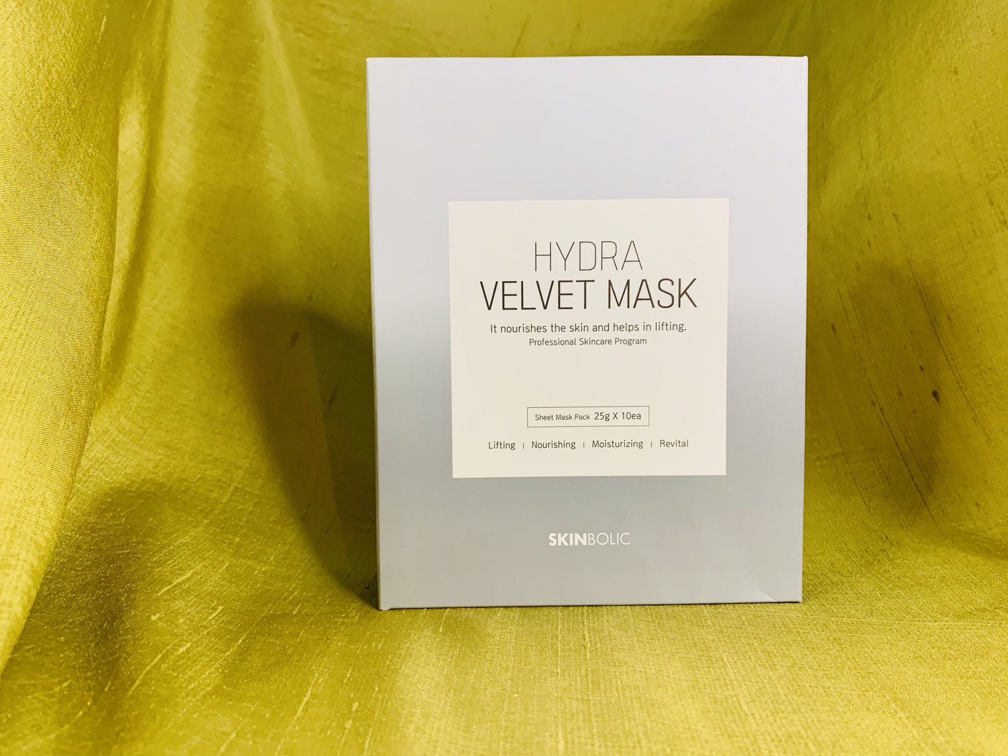 SKINBOLIC Hydra PLLA Velvet Mask, 5 and 10 Pack