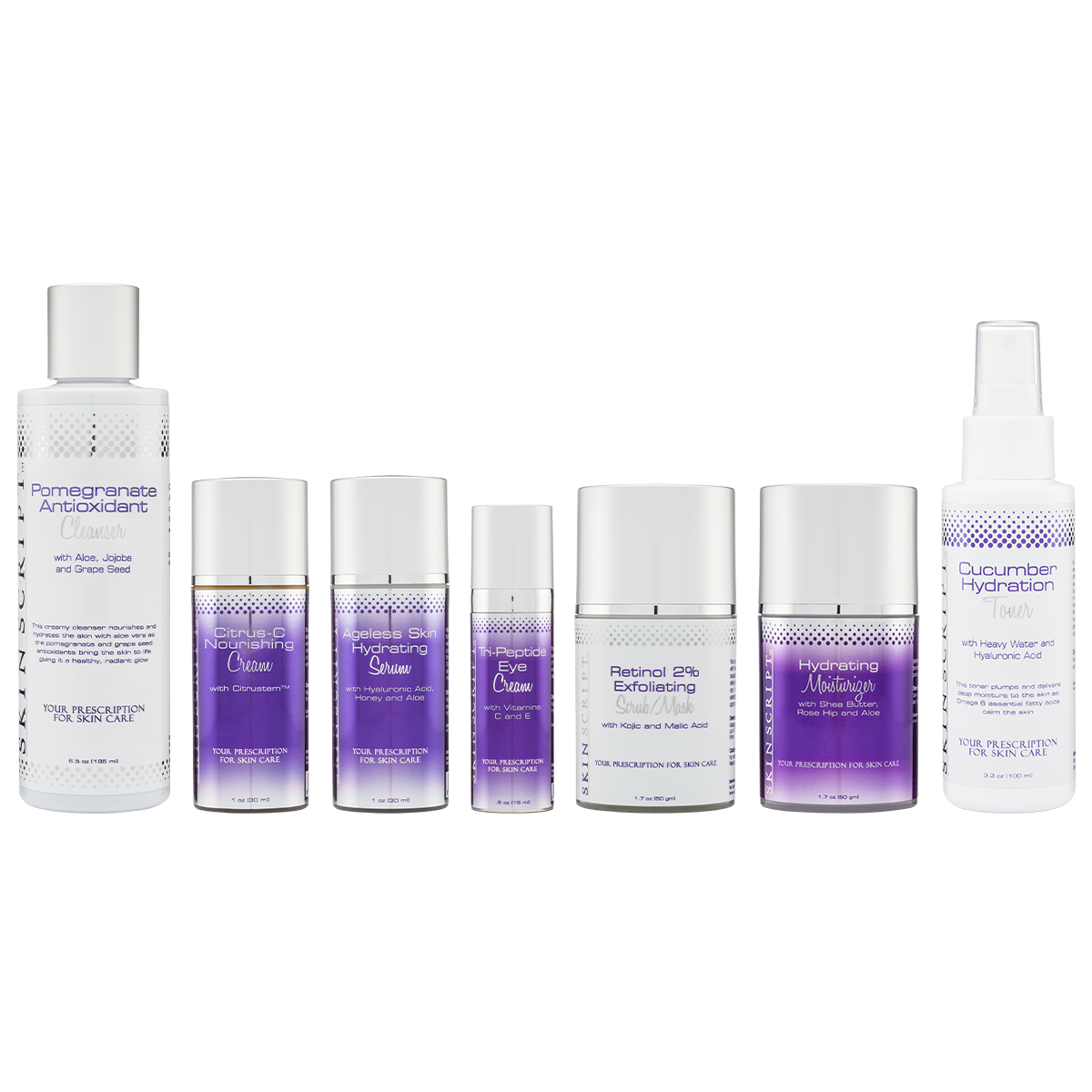 Skin Script Rx Dry Skin Kit – Revival Cleanse