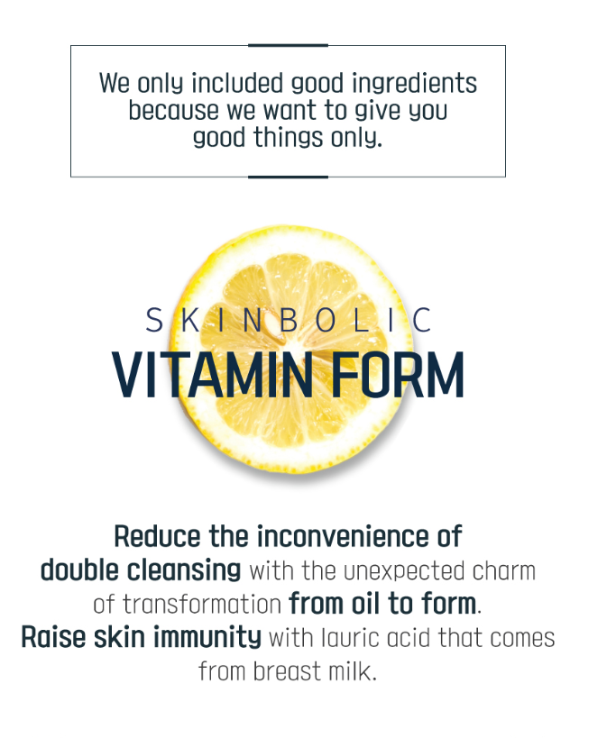SKINBOLIC Vitamin Oil-to-Foam Facial Cleanser - 150ml