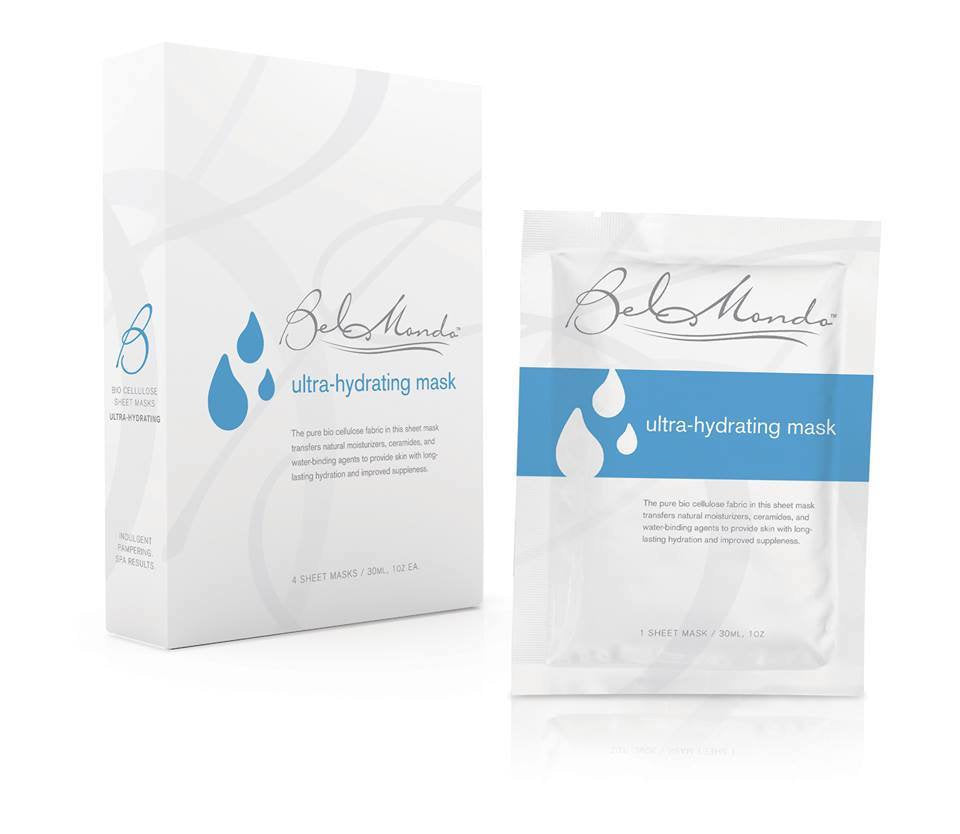 Bel Mondo Ultra Hydrating Mask - Box of 4