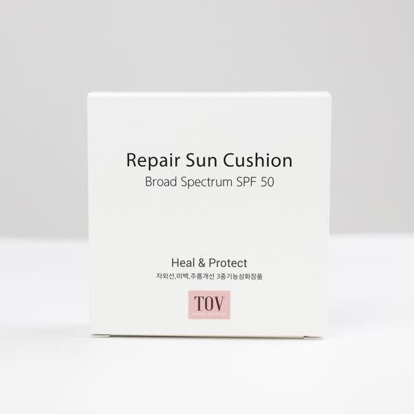 HOP+ Skin Repair Sun Cushion Hydrating Coverage -  Broad Spectrum SPF 50, 12g (House of PLLA formerly Sculplla)