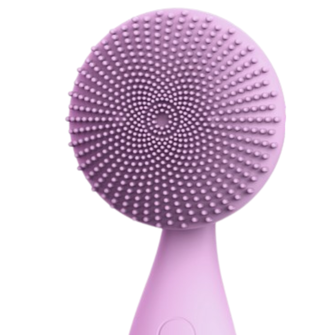 ZAQ TARA Sonic Vibrating Magnetic Beads Silicone Facial Cleansing Brush